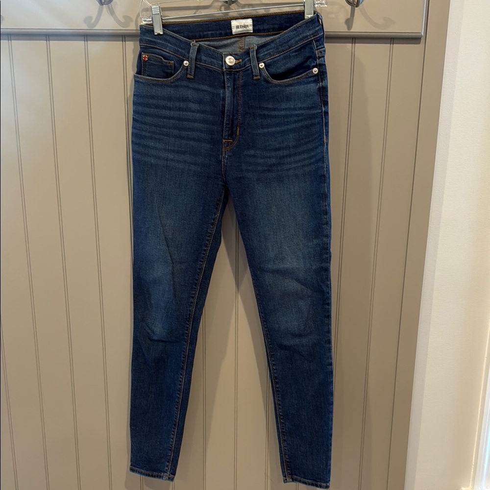 Hudson Jeans Blue Blair High Rise Super Skinny Ankle Denim Versatile